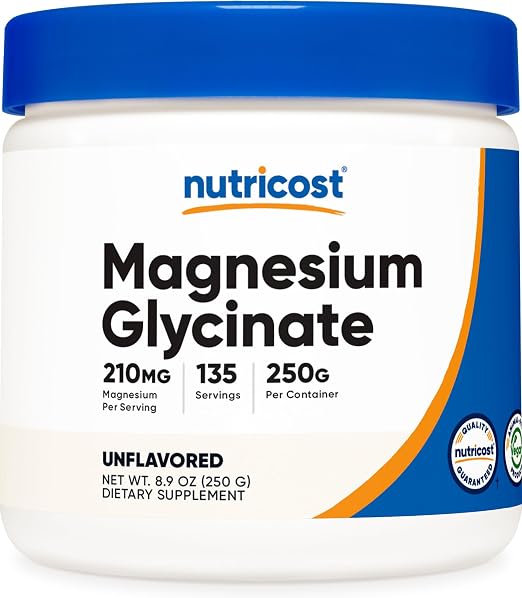 Nutricost Magnesium Glycinate Powder