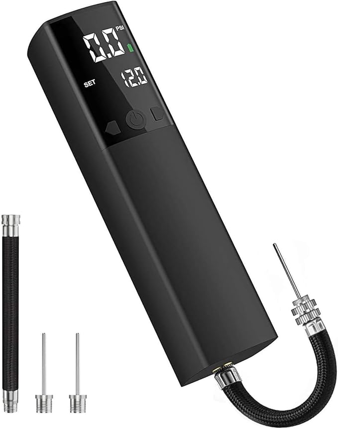 Pumteck Electric Ball Pump with Gauge